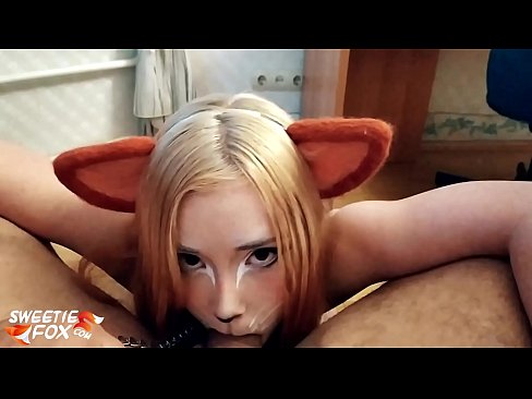 ❤️ Kitsune ngelek kontol jeung cum dina sungut nya ❤ porno di urang ☑