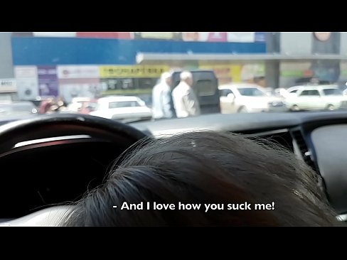 ❤️ Disedot pas di tempat parkir di luar supermarket ❤ porno di urang ☑